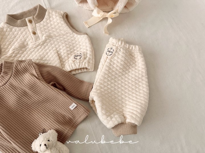 Valu Bebe - Korean Baby Fashion - #babyfever - Totoro Quilted Pants (Bebe) - 9