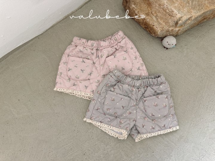 Valu Bebe - Korean Baby Fashion - #babyfever - Kiel Lace Half Pants (Bebe)