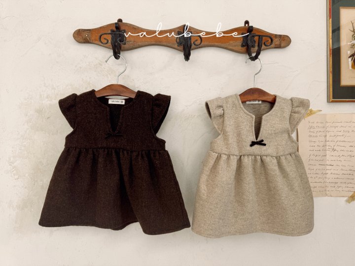 Valu Bebe - Korean Baby Fashion - #babyfashion - Harry Wool One-piece (Bebe) - 4
