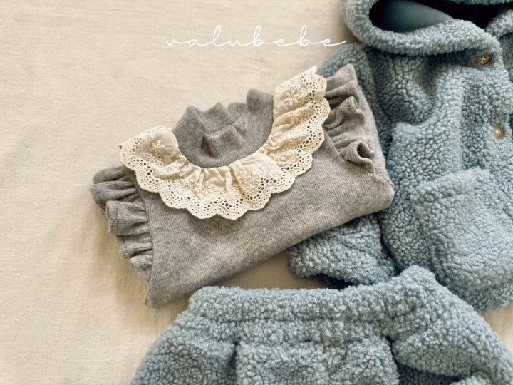 Valu Bebe - Korean Baby Fashion - #babyfever - Coco Shirring Wing Tee - 12