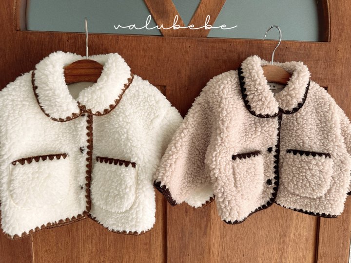 Valu Bebe - Korean Baby Fashion - #babyfever - Ava Mellow Fleece Jacket (Bebe) - 6