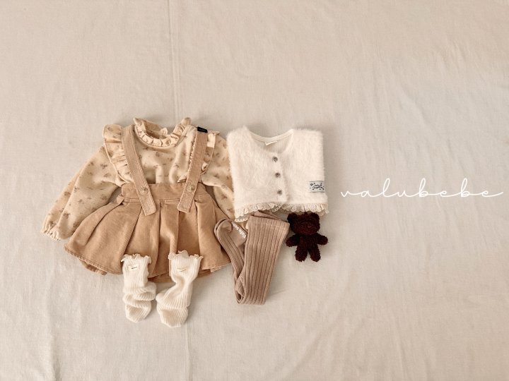 Valu Bebe - Korean Baby Fashion - #babyfever - Amy Pleated Skirt 25 (Bebe) - 3
