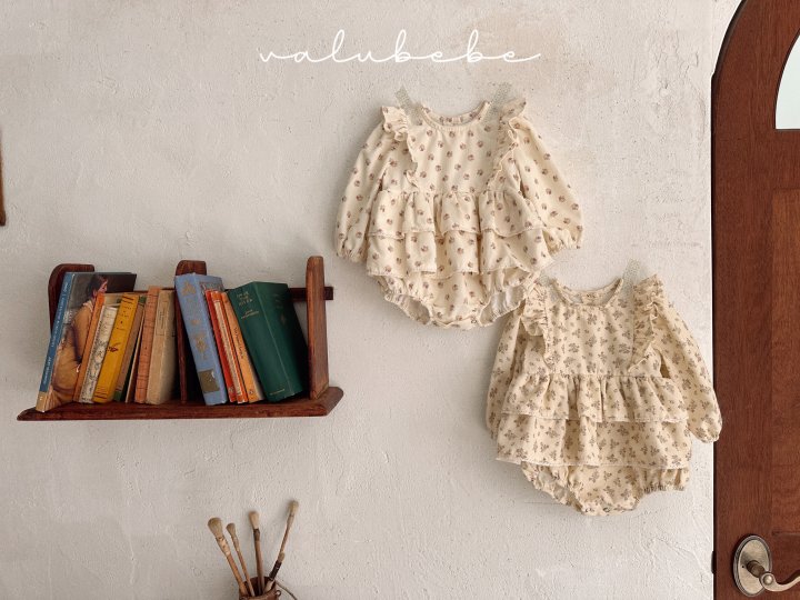 Valu Bebe - Korean Baby Fashion - #babyfever - Boan Frill Suit (Bebe)