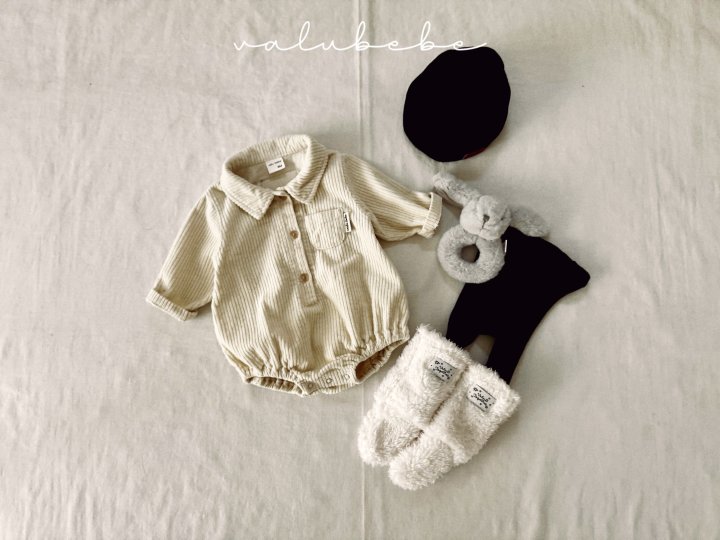 Valu Bebe - Korean Baby Fashion - #babyfever - Bene Corduroy Suit (Bebe) - 10