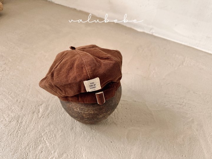 Valu Bebe - Korean Baby Fashion - #babygirlfashion - Romang Velour Beret (Bebe) - 10