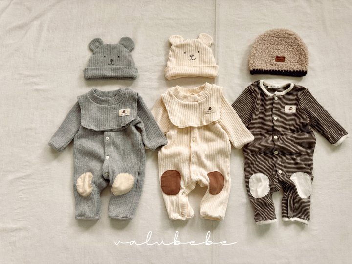 Valu Bebe - Korean Baby Fashion - #babygirlfashion - Mini Bear Beanie (Bebe) - 3