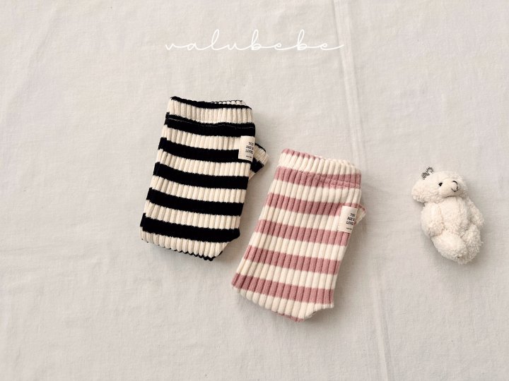 Valu Bebe - Korean Baby Fashion - #babygirlfashion - Stripe Leggings 25 (Bebe) - 7