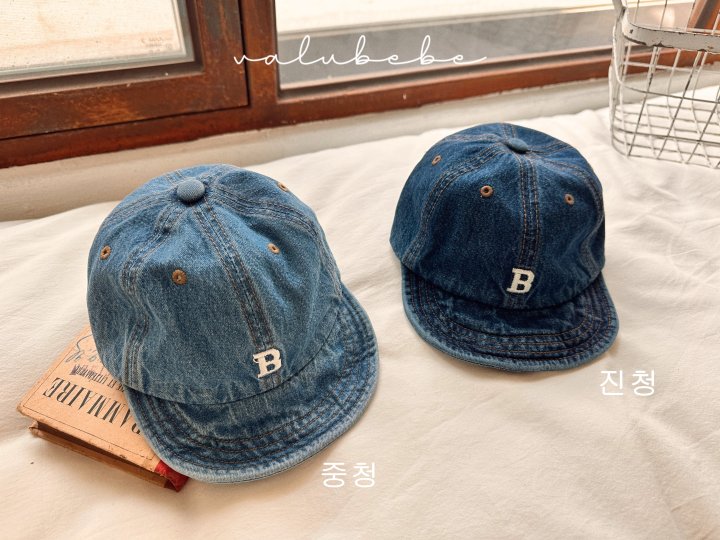 Valu Bebe - Korean Baby Fashion - #babyfever - B Denim Cap (Bebe) - 4
