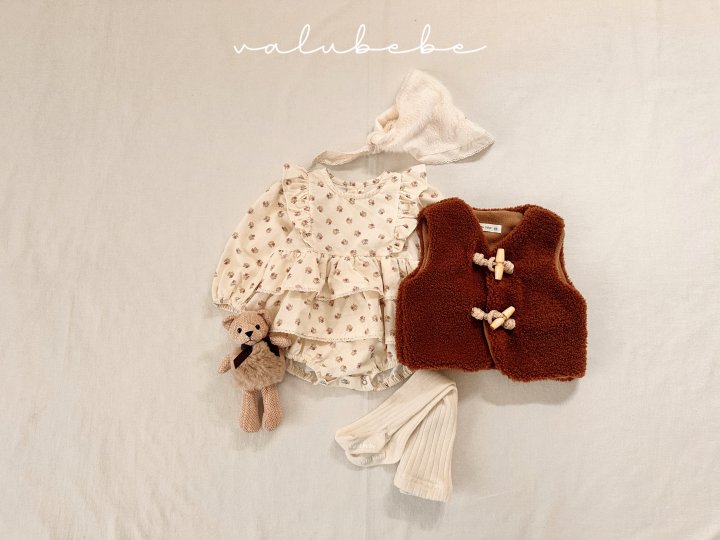 Valu Bebe - Korean Baby Fashion - #babygirlfashion - Boan Frill Suit (Bebe) - 2