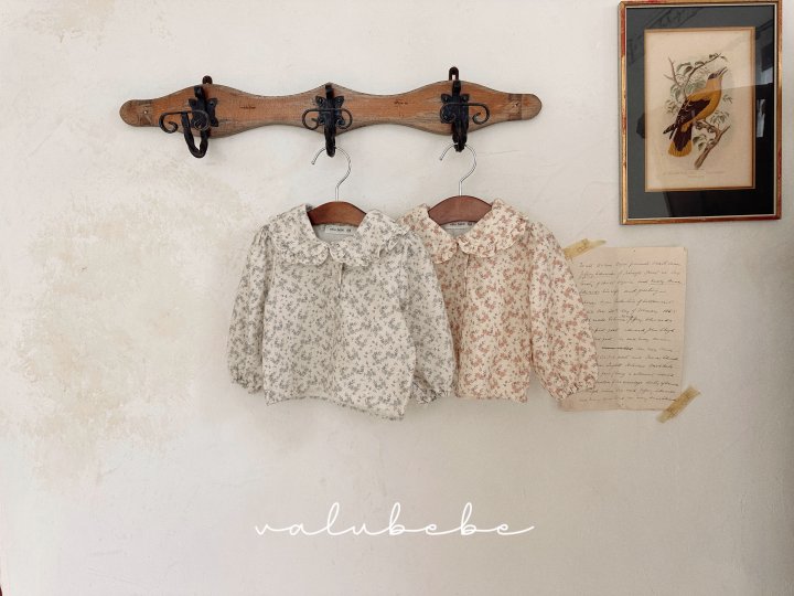 Valu Bebe - Korean Baby Fashion - #babygirlfashion - Lumi Collar Blouse (Bebe)