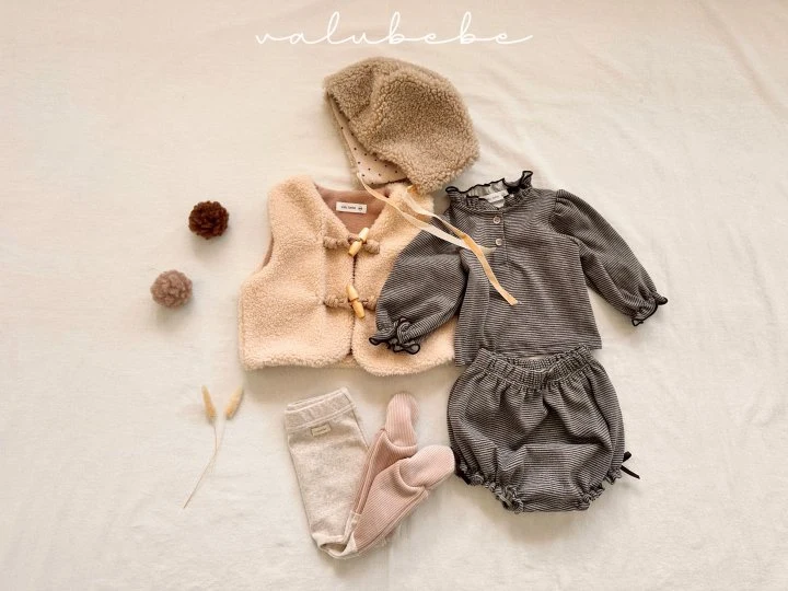 Valu Bebe - Korean Baby Fashion - #babylifestyle - Fleece Vest 25 (Bebe) - 11