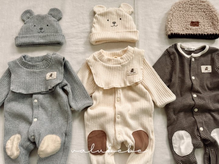 Valu Bebe - Korean Baby Fashion - #babygirlfashion - Mini Bear Beanie (Bebe) - 4