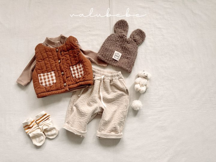 Valu Bebe - Korean Baby Fashion - #babylifestyle - Boucle Bear Beanie 25 (Bebe) - 10