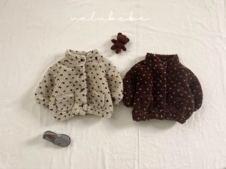 Valu Bebe - Korean Baby Fashion - #babylifestyle - Monet Fleece Outerwear (Bebe) - 9