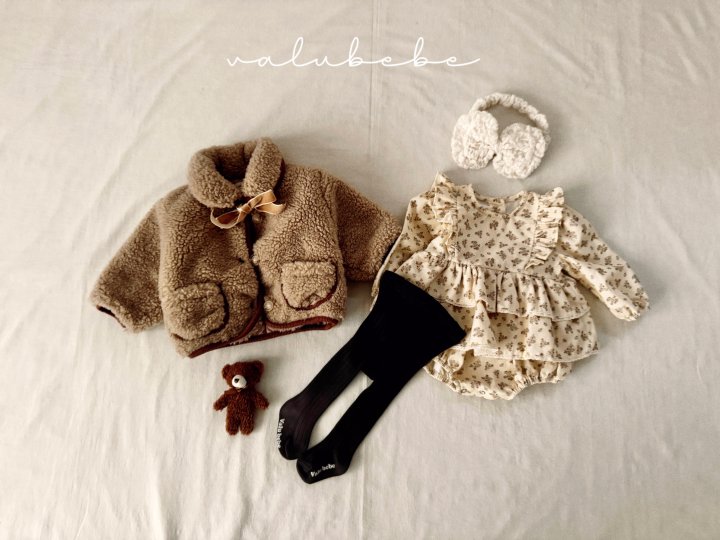 Valu Bebe - Korean Baby Fashion - #babylifestyle - Boan Frill Suit (Bebe) - 3