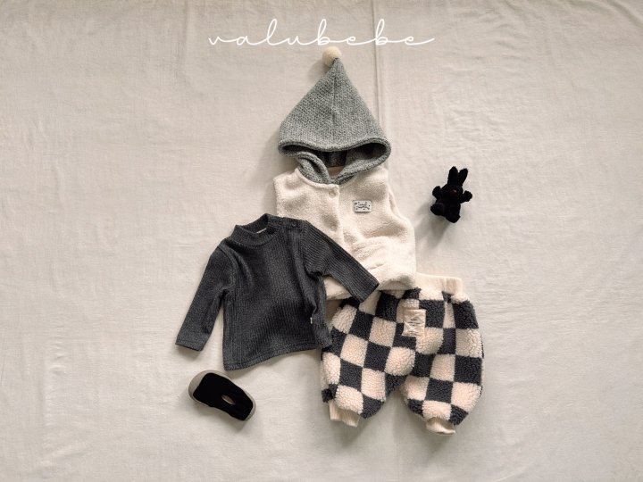 Valu Bebe - Korean Baby Fashion - #babylifestyle - Pom-pom Fleece Vest (Bebe) - 11