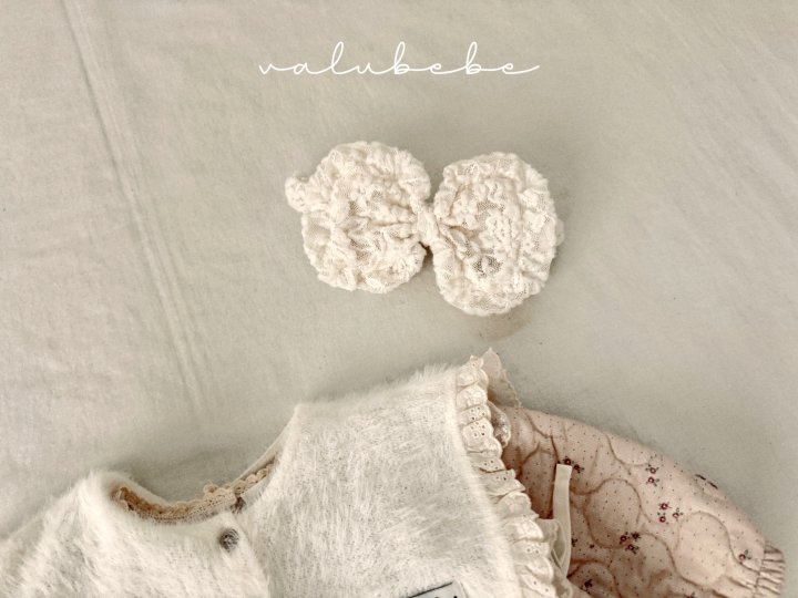 Monchou Ribbon Hairband (Bebe) by Valu Bebe for Baby - view 9