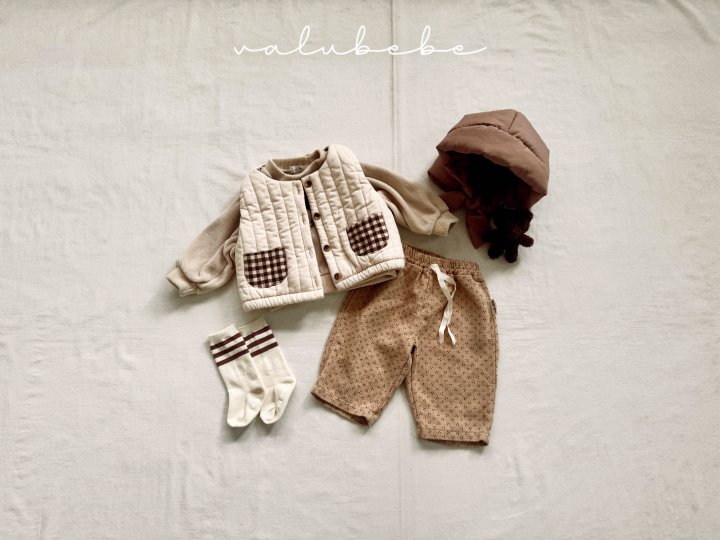 Valu Bebe - Korean Baby Fashion - #babygirlfashion - Mare Quilted Vest (Bebe) - 4