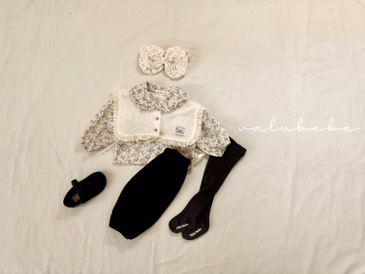 Valu Bebe - Korean Baby Fashion - #babylifestyle - Lumi Collar Blouse (Bebe) - 2