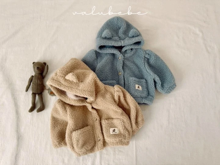 Valu Bebe - Korean Baby Fashion - #babylifestyle - Cat Ear Hood Jumper (Bebe)