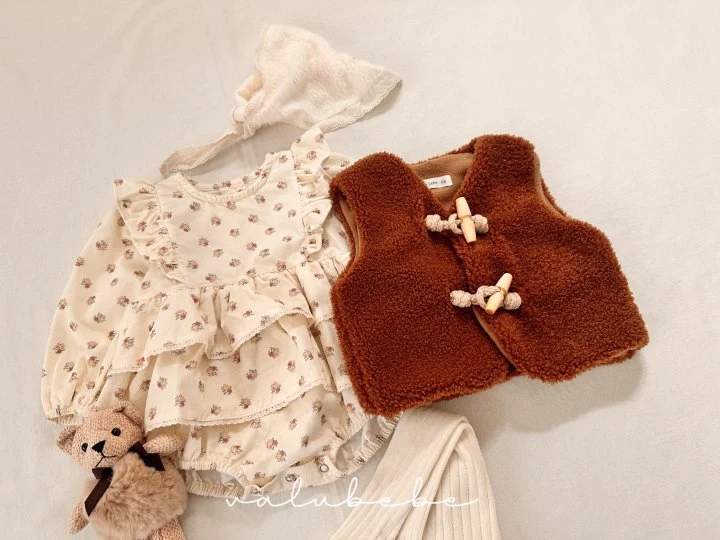 Valu Bebe - Korean Baby Fashion - #babyoninstagram - Fleece Vest 25 (Bebe) - 12