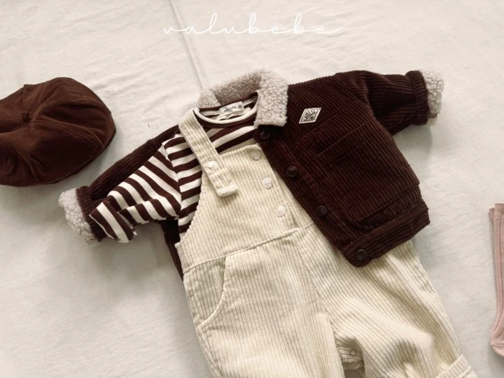 Valu Bebe - Korean Baby Fashion - #babyoninstagram - Hans Suspender Suit (Bebe) - 6