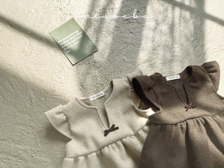 Valu Bebe - Korean Baby Fashion - #babyoninstagram - Harry Wool One-piece (Bebe) - 7