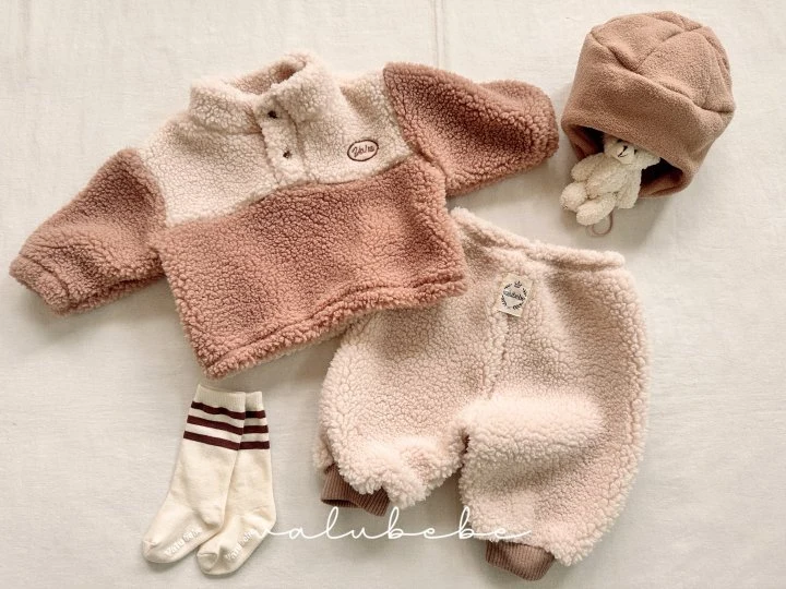 Valu Bebe - Korean Baby Fashion - #babyoninstagram - Fuzzy Fleece Anorak (Bebe) - 5