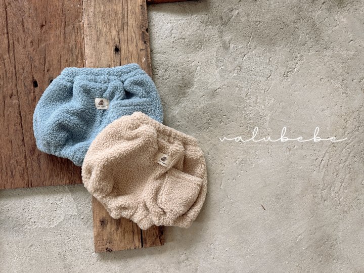 Valu Bebe - Korean Baby Fashion - #babyoninstagram - Mao Fleece Pumpkin Bloomer (Bebe)