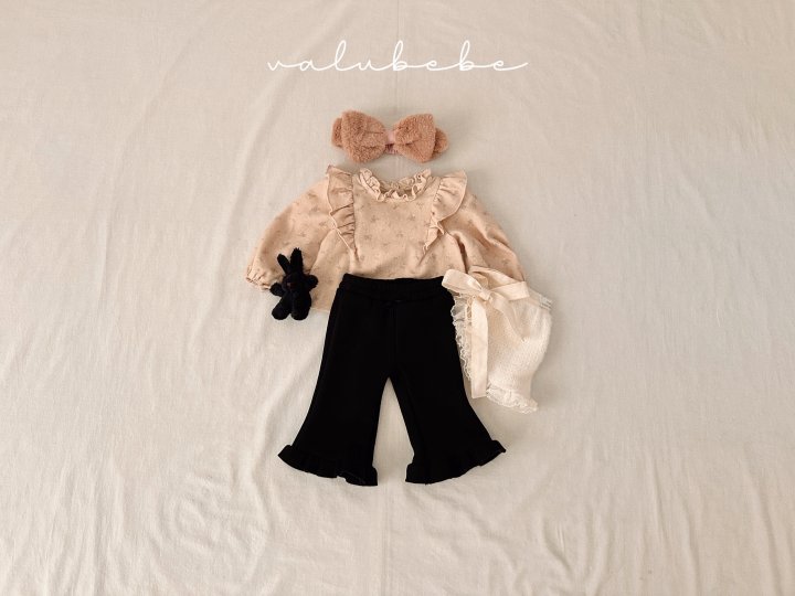 Valu Bebe - Korean Baby Fashion - #babyootd - Semi Bootcut Pants (Bebe) - 2