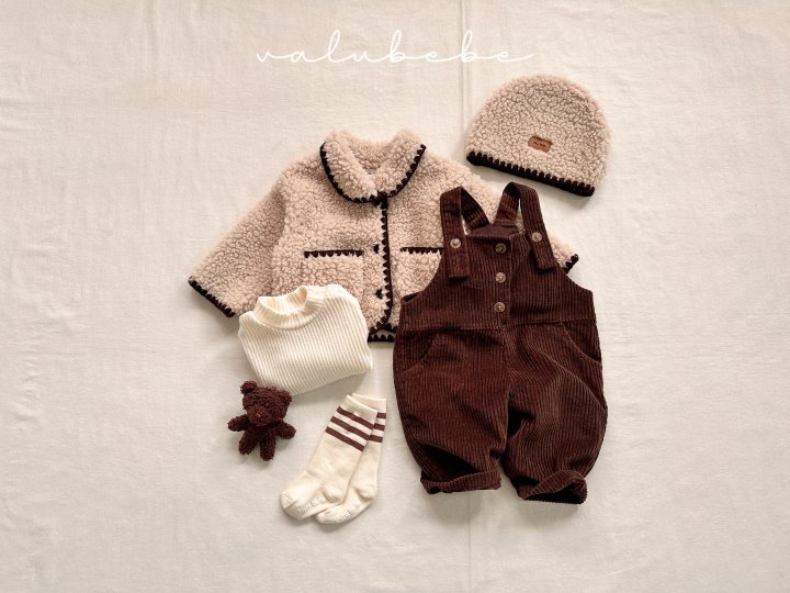 Valu Bebe - Korean Baby Fashion - #babyootd - Mellow Fleece Beanie 25 (Bebe) - 11