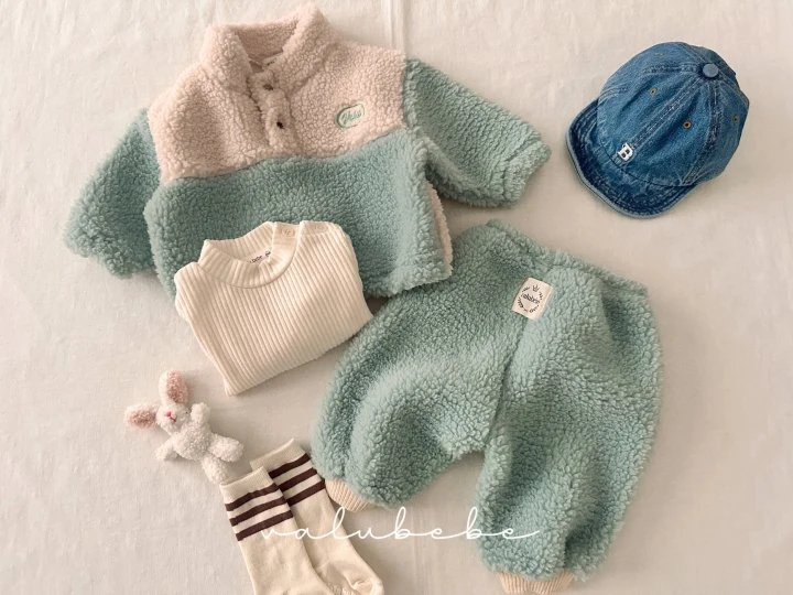 Valu Bebe - Korean Baby Fashion - #babyootd - Fuzzy Fleece Anorak (Bebe) - 6