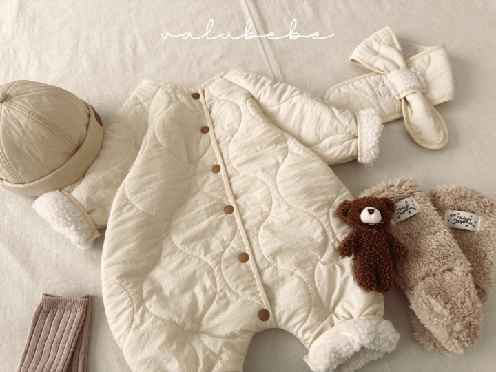 Valu Bebe - Korean Baby Fashion - #babyoutfit - Warm Fleece Suit (Bebe) - 10