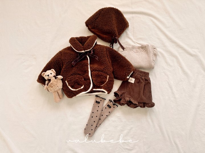 Valu Bebe - Korean Baby Fashion - #babyoutfit - Frill Half Pants (Bebe) - 2