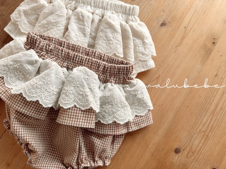 Valu Bebe - Korean Baby Fashion - #babyoutfit - Nette Lace Bloomer (Bebe) - 10