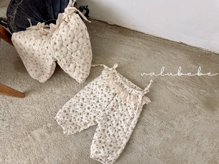 Valu Bebe - Korean Baby Fashion - #babyoutfit - Prom Lace Padded Pants (Bebe)