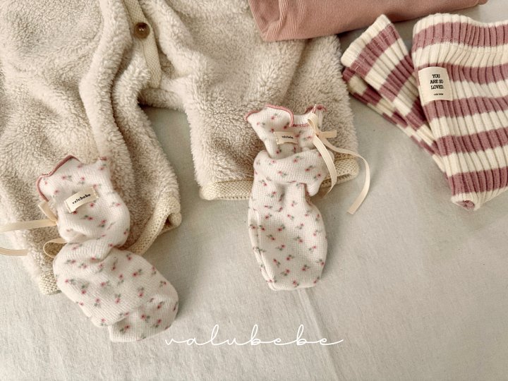 Valu Bebe - Korean Baby Fashion - #babyoutfit - Floral Socks (Bebe) - 11