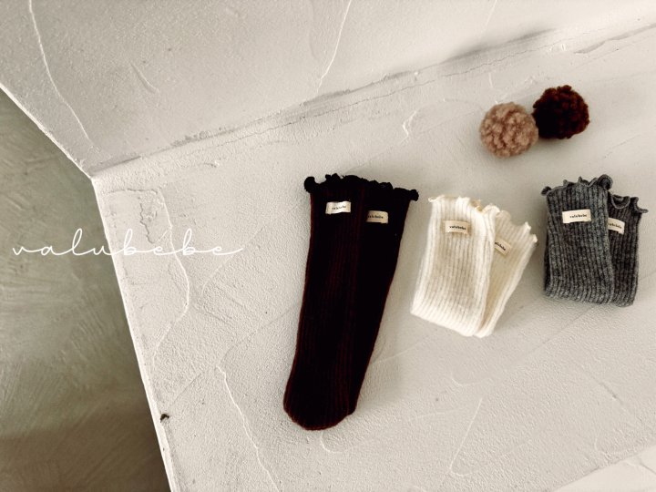 Valu Bebe - Korean Baby Fashion - #babyoutfit - Cozy Cozy Socks (Bebe) - 9