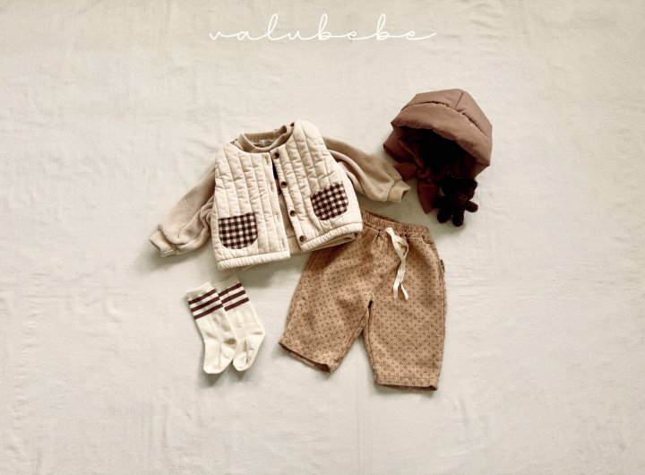 Valu Bebe - Korean Baby Fashion - #babyoutfit - Paco Padded Bonnet (Bebe) - 3