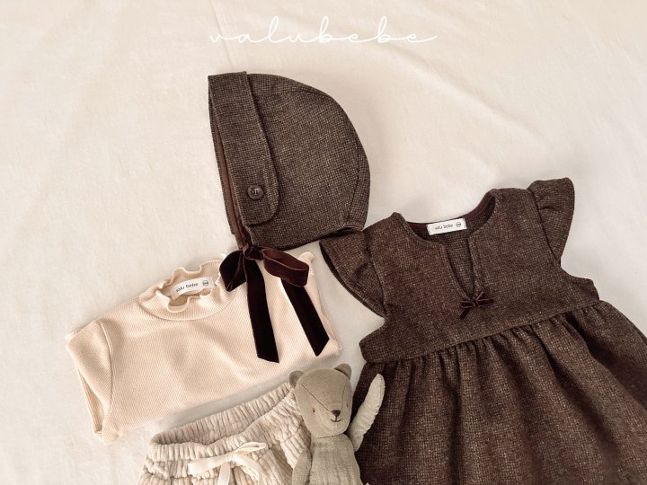 Valu Bebe - Korean Baby Fashion - #babyoutfit - Harry Wool Bonnet Hat (Bebe) - 10