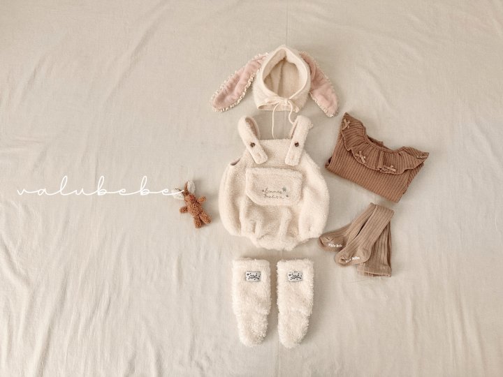 Valu Bebe - Korean Baby Fashion - #babyoutfit - Bunny Bonnet Hat (Bebe) - 5