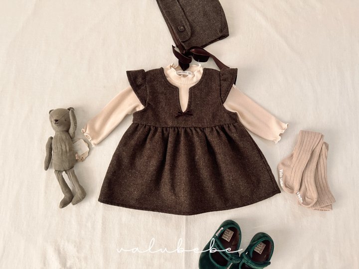Valu Bebe - Korean Baby Fashion - #babyoutfit - Harry Wool One-piece (Bebe) - 9