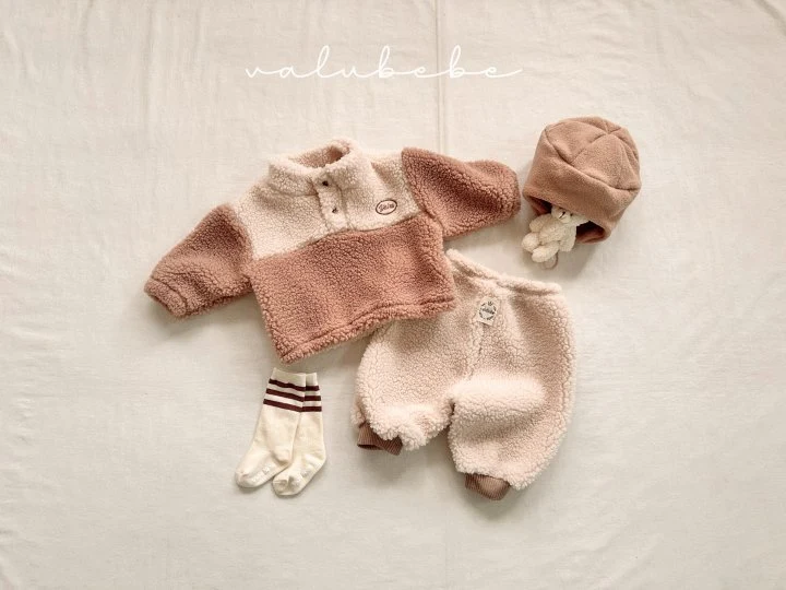 Valu Bebe - Korean Baby Fashion - #babyoutfit - Fuzzy Fleece Anorak (Bebe) - 8