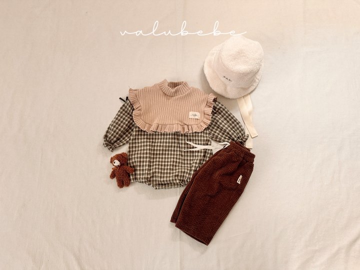 Valu Bebe - Korean Baby Fashion - #babyoutfit - Bella Mock Neck Cape (Bebe) - 3
