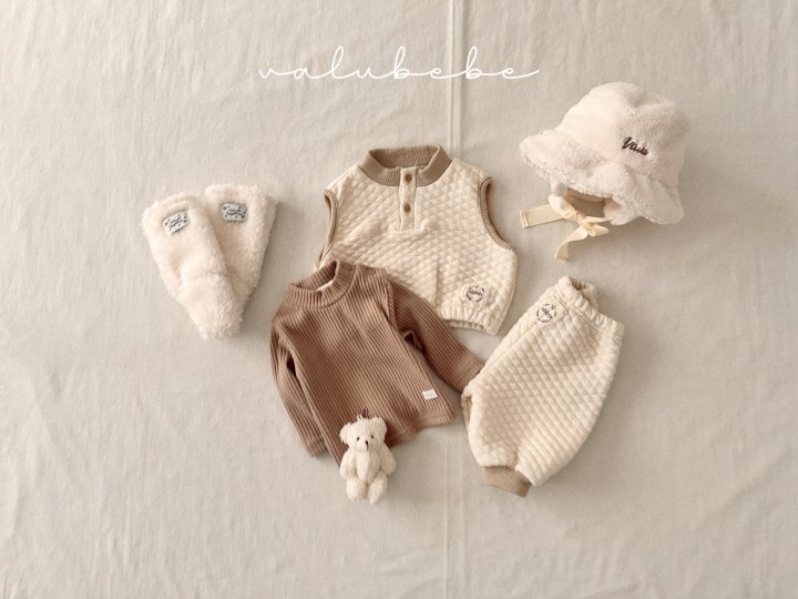 Valu Bebe - Korean Baby Fashion - #babyoutfit - Soft Mock Neck Tee (Bebe) - 9