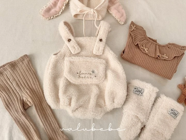 Valu Bebe - Korean Baby Fashion - #babyoutfit - Ribbon Frill Tee (Bebe) - 10
