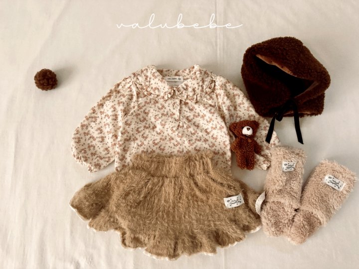 Valu Bebe - Korean Baby Fashion - #babyoutfit - Lumi Collar Blouse (Bebe) - 6