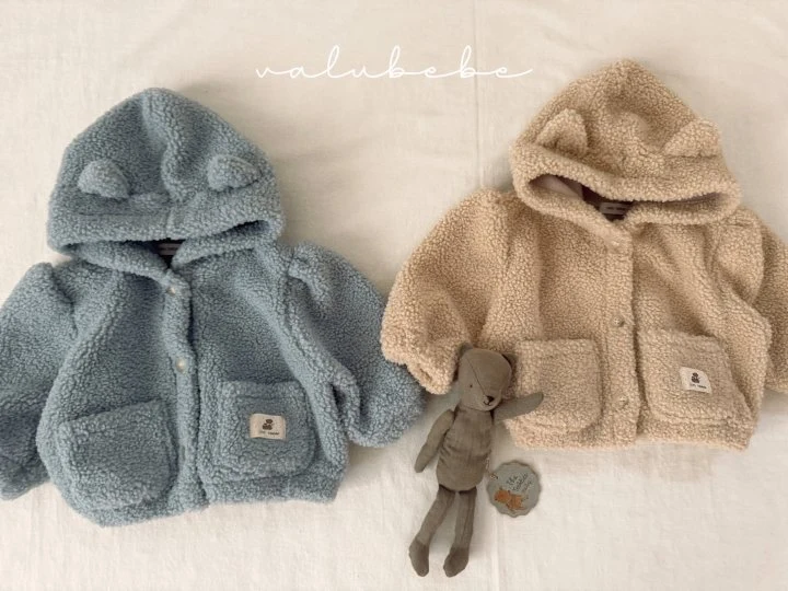 Valu Bebe - Korean Baby Fashion - #babyootd - Cat Ear Hood Jumper (Bebe) - 4