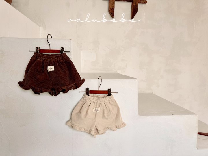 Valu Bebe - Korean Baby Fashion - #babyoutfit - Frill Half Pants (Bebe) - 4