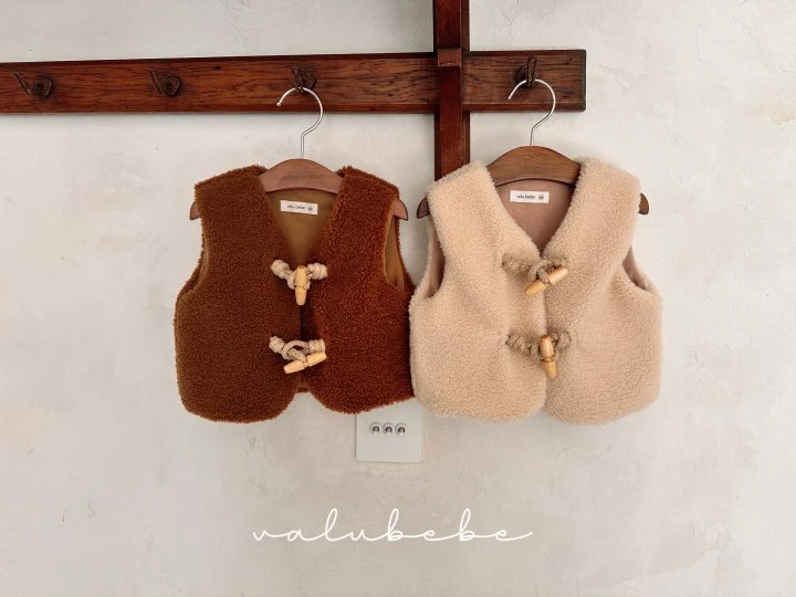 Valu Bebe - Korean Baby Fashion - #babywear - Fleece Vest 25 (Bebe)